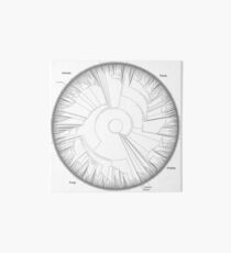 Tree of Life Hillis Plot Art Board