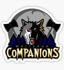 Whiterun Companions Basketball Logo Sticker