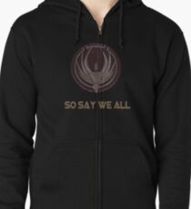 Battlestar Zipped Hoodie