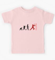 Evolution - Cricket (design 1) Kinder T-Shirt