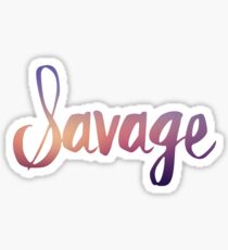 Savage Gradient Sticker
