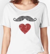 Moustache lovers Women's Relaxed Fit T-Shirt