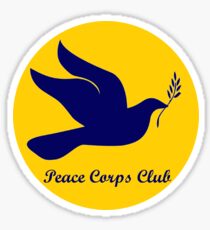 Michigan Peace Corps Club Sticker