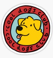 Pegatina club de perros guays