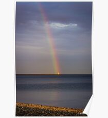 The Lighthouse at the End of the Rainbow Poster