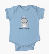 Baby Totoro says ROAR One Piece - Short Sleeve