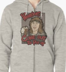 Sudadera con capucha y cremallera Guerreros ... Salid a Pla-ay ...