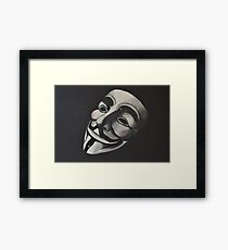 V is for Vendetta Framed Print