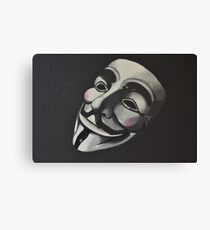V is for Vendetta Canvas Print