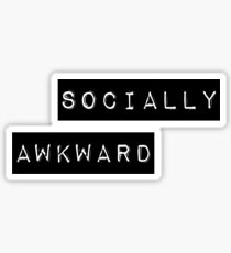 Pegatina socialmente torpe