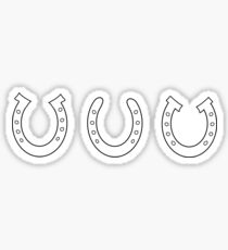 Horseshoes Sticker
