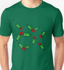 Green Holly Unisex T-Shirt