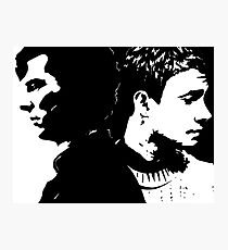Sherlock and John, Dark and Light Photographic Print