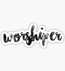 Worshiper Sticker