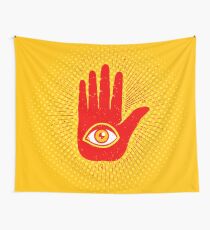 Hand und Auge Wandbehang