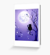 Butterfly Swirl Greeting Card