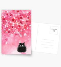 Falling Petals Postcards