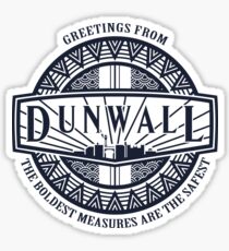 Greetings from Dunwall (dark) Sticker
