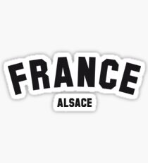 FRANCE ALSACE Sticker