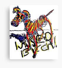 Wired Bitch Metal Print