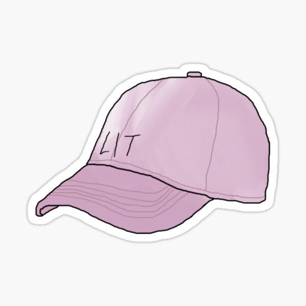 Cap Hat Stickers Redbubble - black sk8er beanie with visor roblox