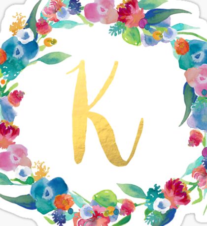 Letter K: Stickers | Redbubble