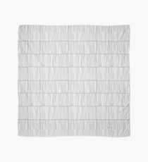 Wavy Lines White Scarf