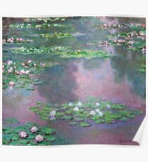 Claude Monet - Water Lilies 9 Poster