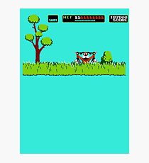 NES duck hunt dog game Photographic Print