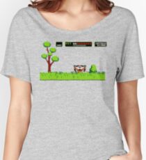 NES duck hunt dog game Women's Relaxed Fit T-Shirt