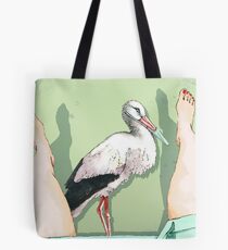 Doctor Stork Tote Bag