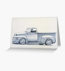 Ford F1 Greeting Card