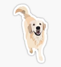 Golden Retriever Doggo Sticker