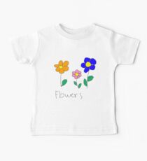 FLOWERS Baby Tee