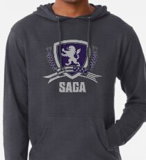 SAGA Official Merchandise SCHWARZ Leichter Hoodie