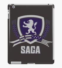 SAGA Official Merchandise BLACK iPad Case/Skin