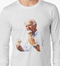 Joe Biden Eating Ice Cream Long Sleeve T-Shirt
