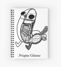 priapus gluteus Spiral Notebook