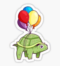 Turtle - Balloon Fun Sticker