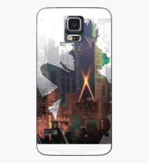 Funda/vinilo para Samsung Galaxy Transistor's Red en Cloudbank