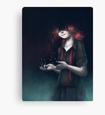 Dissolved Girl Canvas Print