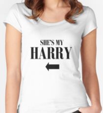 She's my Harry Women's Fitted Scoop T-Shirt