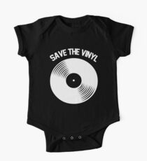 Rette das Vinyl Baby Body Kurzarm