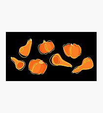 Pumpkins Photographic Print