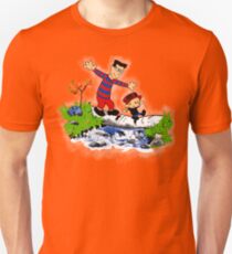 Little Viking and Strong Man Unisex T-Shirt