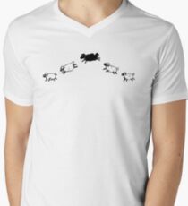 Counting Sheep Men's V-Neck T-Shirt