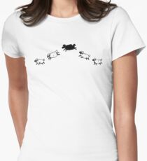 Counting Sheep Women's Fitted T-Shirt