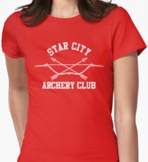 Star City Archery Club – Green Arrow, CW Women's Fitted T-Shirt