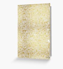 Knee-Deep in Gold Ink Greeting Card