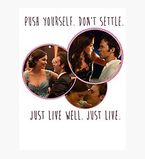 ME BEFORE YOU Photographic Print